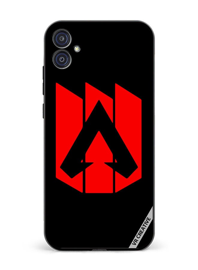 VR CREATIVE Protective Case Cover For Samsung Galaxy M04/F04 Red Logo  Apex Legends Design Multicolour - Image 1