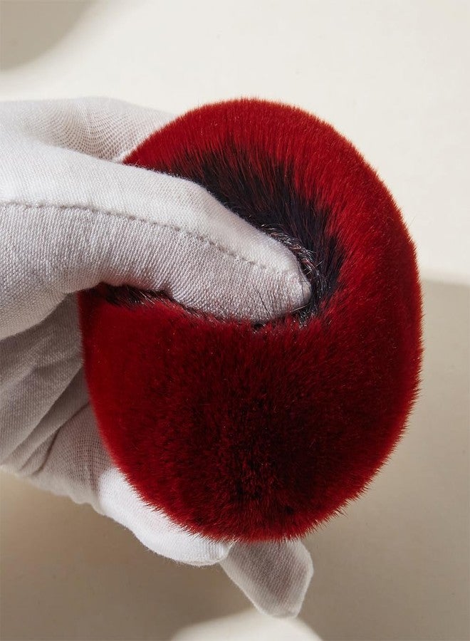 COSHINE Extra Large Pluff Self Tanner Brush, 3 Inch Width Professional Soft synthetic hair, Powder, Foundation, Blusher, Bronzer, Self Tanning, Face and Body Brush - Image 2