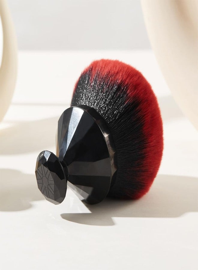 COSHINE Extra Large Pluff Self Tanner Brush, 3 Inch Width Professional Soft synthetic hair, Powder, Foundation, Blusher, Bronzer, Self Tanning, Face and Body Brush - Image 4