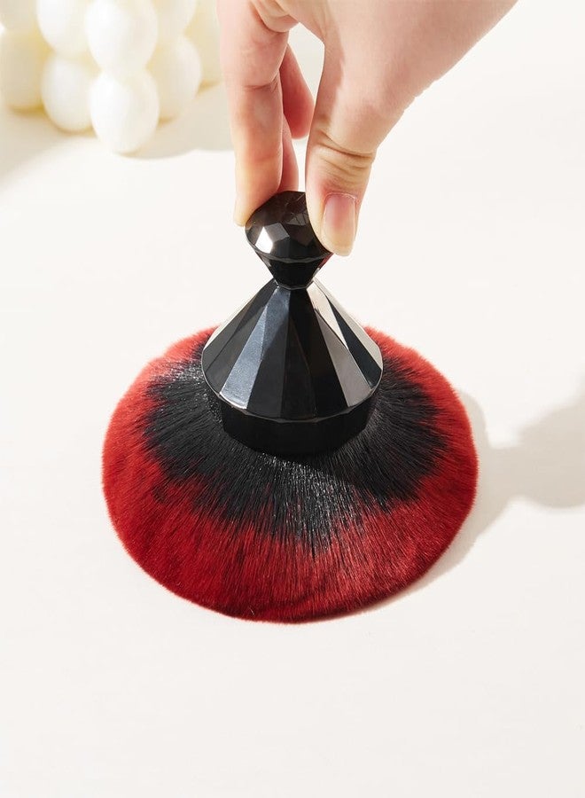 COSHINE Extra Large Pluff Self Tanner Brush, 3 Inch Width Professional Soft synthetic hair, Powder, Foundation, Blusher, Bronzer, Self Tanning, Face and Body Brush - Image 3