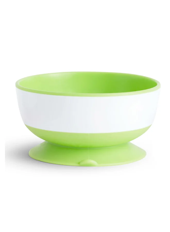 Munchkin Pack Of 3 Stay Put Suction Bowls- (Blue/Green/Purple)