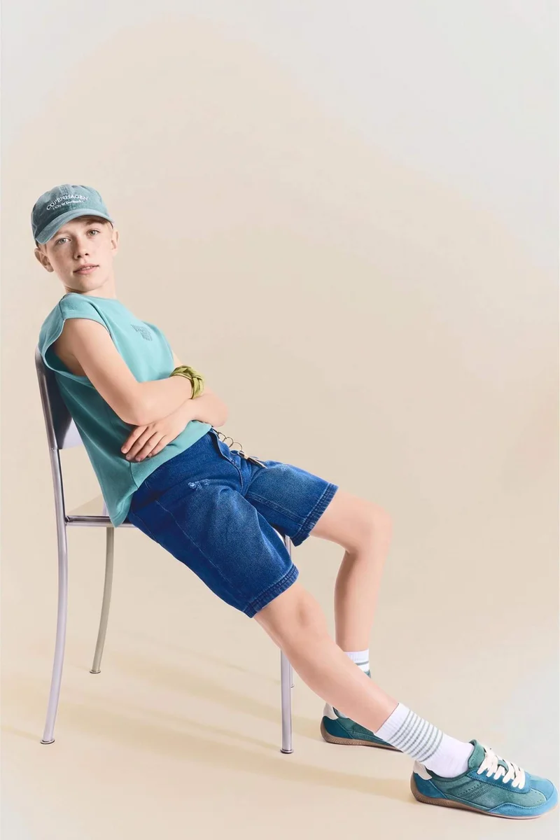 ديفاكتو Boy Regular Fit Denim Shorts