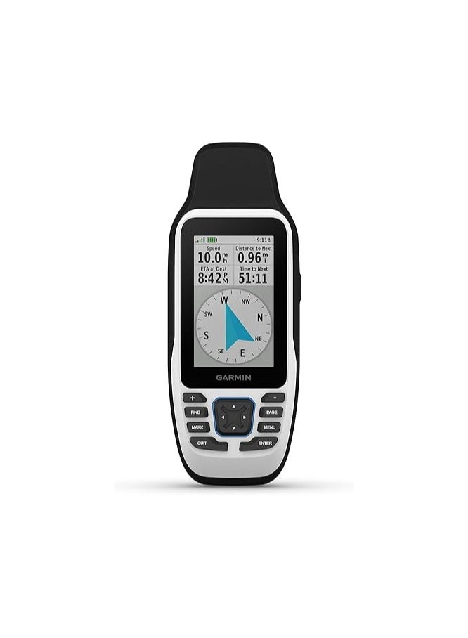 Garmin GPSMAP 79s, Marine GPS Handheld with Worldwide Basemap, Rugged Design and Floats in Water