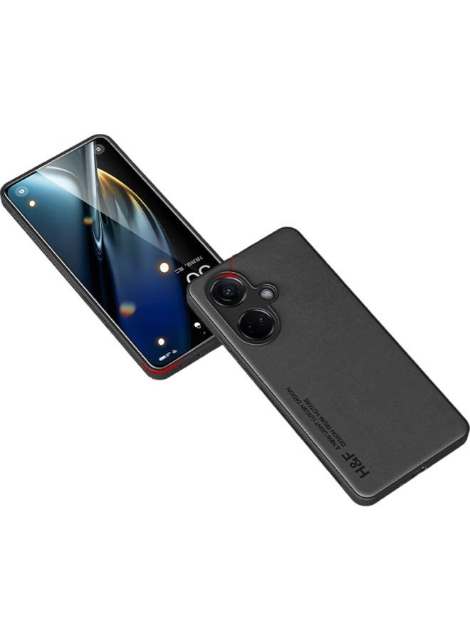 Hotfire Phone Case For Oppo K11, Oppo K11 Protective Cover, Upgraded Skin-Like Lambskin Matte Lens Full Protection, Personalized Silicone Case For Men And Women - Coral Blue - Image 3