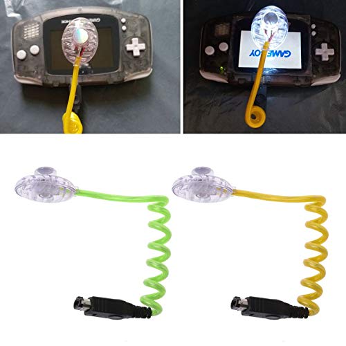 NSLikey New Flexible Worm Light Illumination LED Lamps for Gameboy Advance GBA Console - Image 3