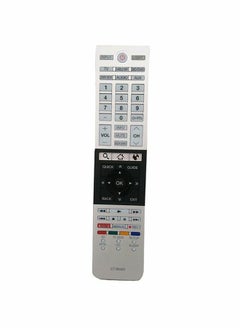 Universal Remote Control For Toshiba Smart TVs Black/White