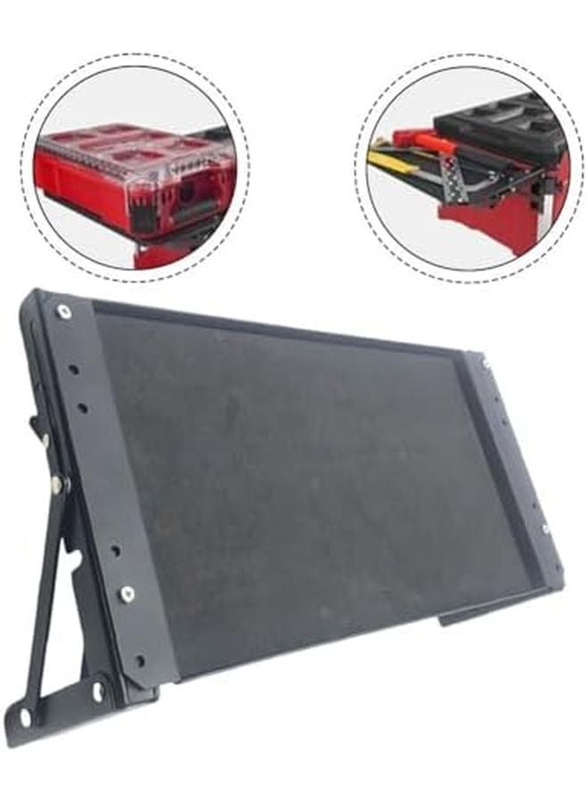 Packout Tool Box Extension Table Foldable Workbench Aluminum Alloy Frame Magnetic Tray - Image 5