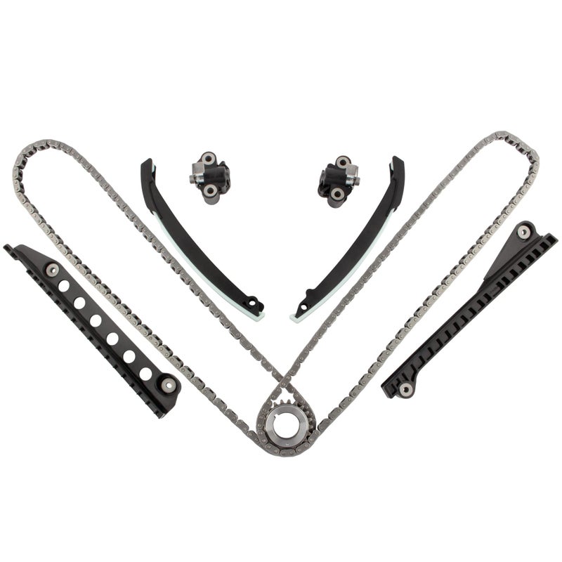 BOXI Timing Chain Kit fits for Ford Expedition Navigator F150 F250 Super Duty F350 Super Duty for Lincoln Mark LT Navigator 20042014 Triton V8 54L 24V Replaces OE TK6068 90391SB 5L3Z6268A