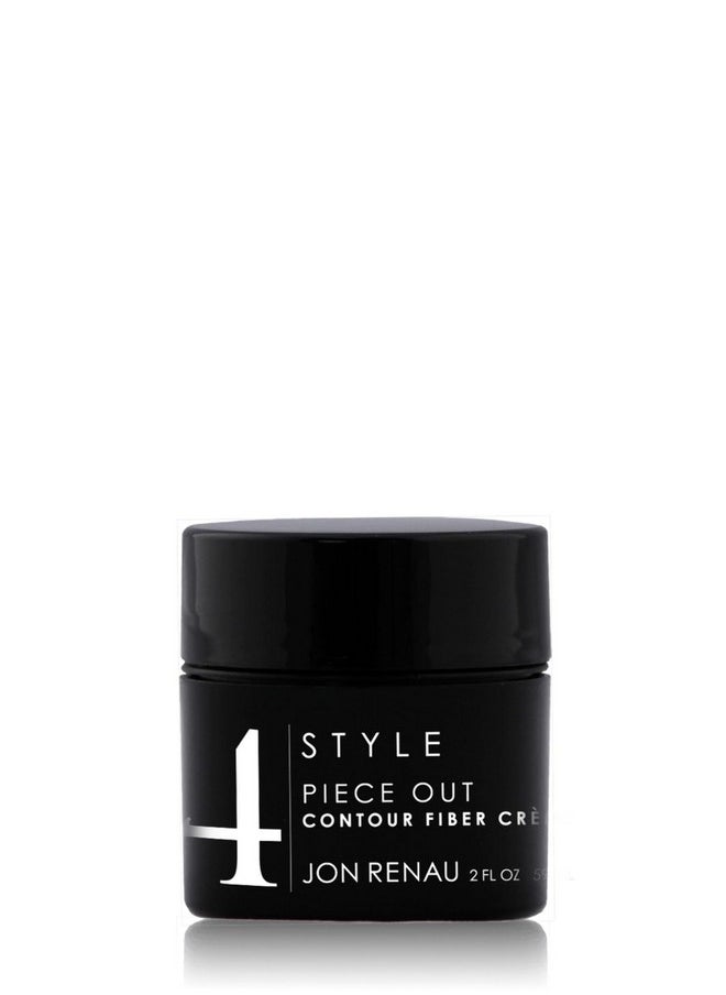 Jon Renau Jon Renau Piece Out Contour Fiber Crème - Wig Styling Cream for Synthetic, Heat-Friendly & Human Hair, 2 Ounces 