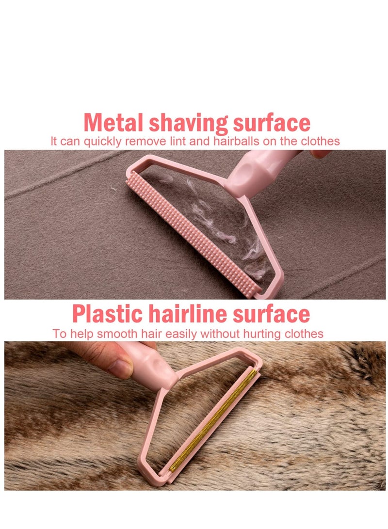 Suntown Portable Lint Remover for Clothes - Manual Fuzz Remover Fabric Shaver for Furniture - Reusable Lint Roller for Pet Hair Carpet - Image 2