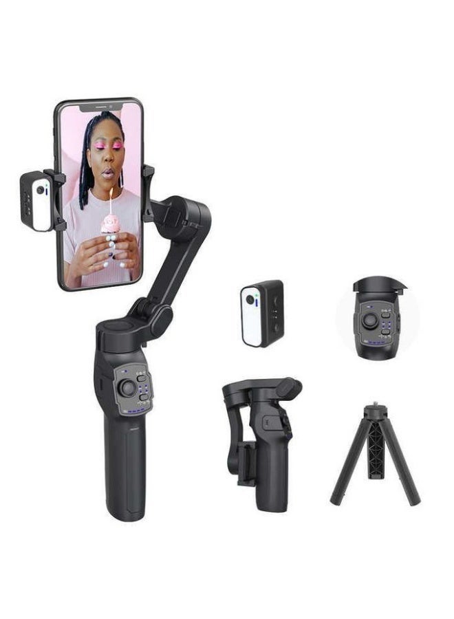 ELTRAZONE L9 Lite 3-Axis Foldable Gimbal Stabilizer with AI Face Tracker & Tripod Stand for iPhone & Android - Image 1