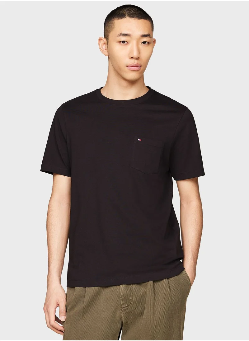 TOMMY HILFIGER Logo Crew Neck T-Shirt