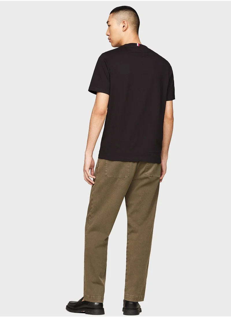 TOMMY HILFIGER Logo Crew Neck T-Shirt