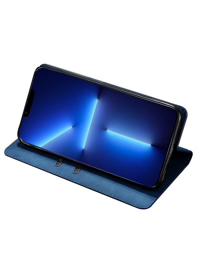 S-TOP Case For Infinix Note 40 Pro 4G Skin Feel Magnetic Leather Phone Case - Image 4