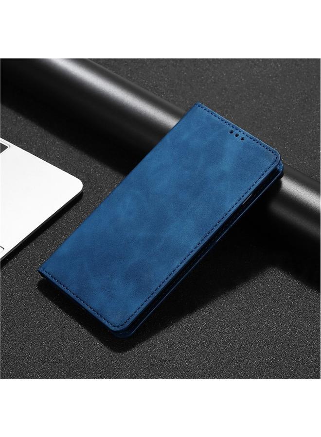 S-TOP Case For Infinix Note 40 Pro 4G Skin Feel Magnetic Leather Phone Case - Image 2