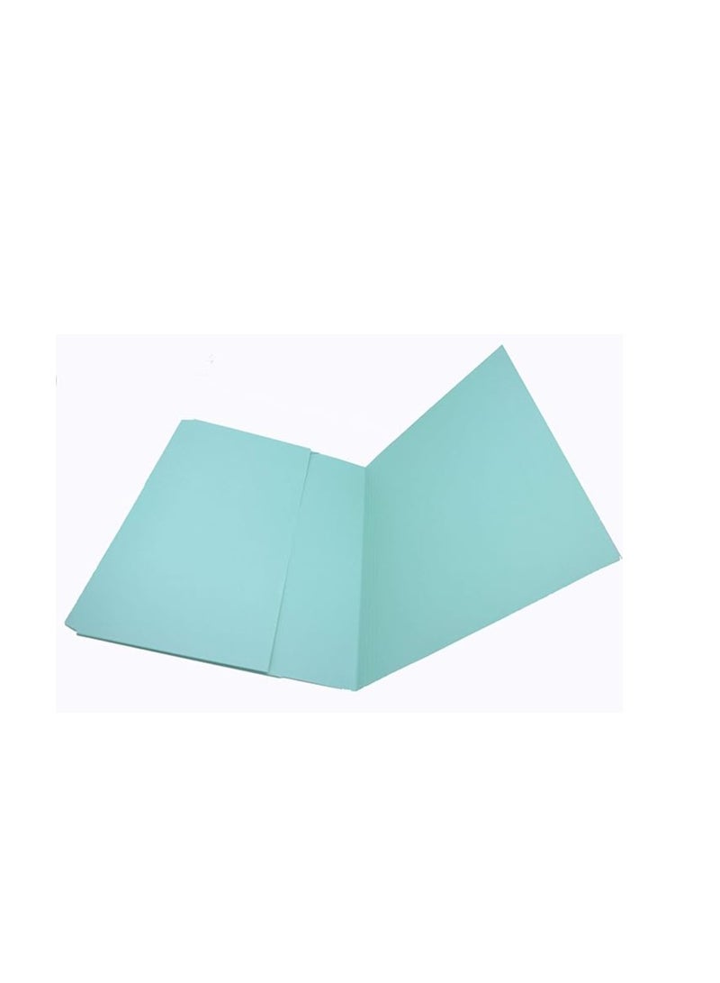 تيرابايت حافظة مستندات A4، 300GSM، غطاء/غطاء كامل (أخضر) - 10 قطع - Image 2