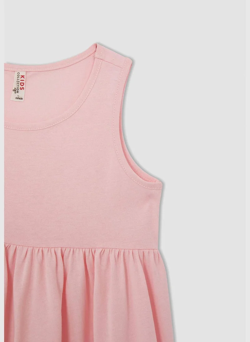 ديفاكتو Regular Fit Sleeveless Midi Dress