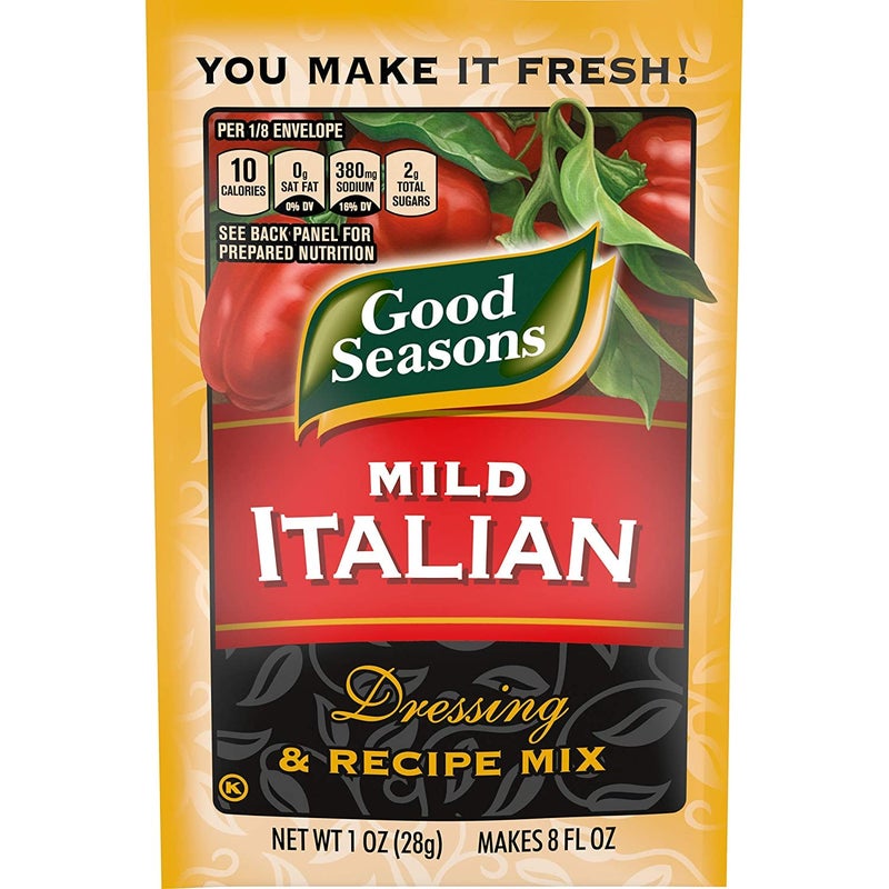 Good Seasons Mild Italian Dressing & Recipe Seasoning Mix, 1 oz Packets (Pack of 4) - Image 5