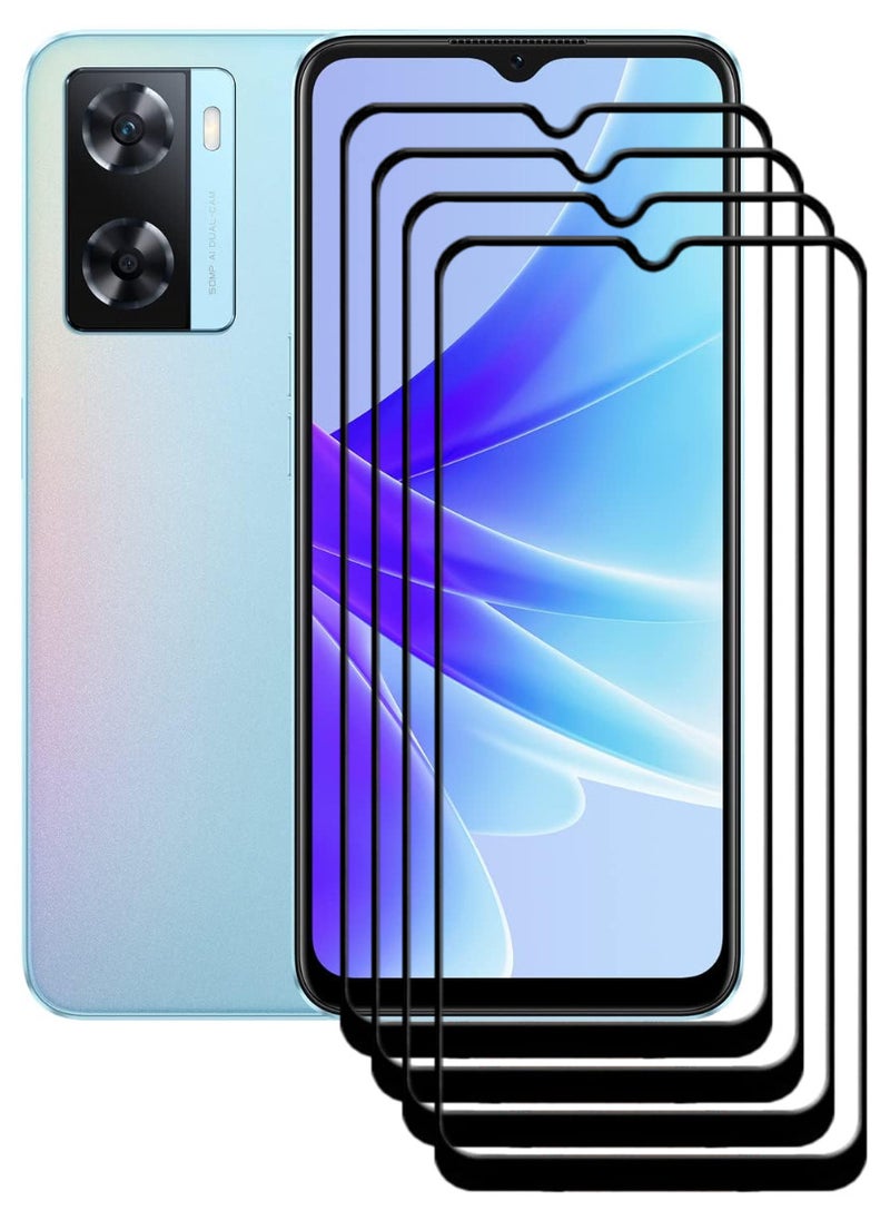 ACLIX 4 Pieces Antistatic ESD Dustproof Premium Quality High Definition Tempered Glass Screen Protector Designed For Oppo A77 4G - Image 1