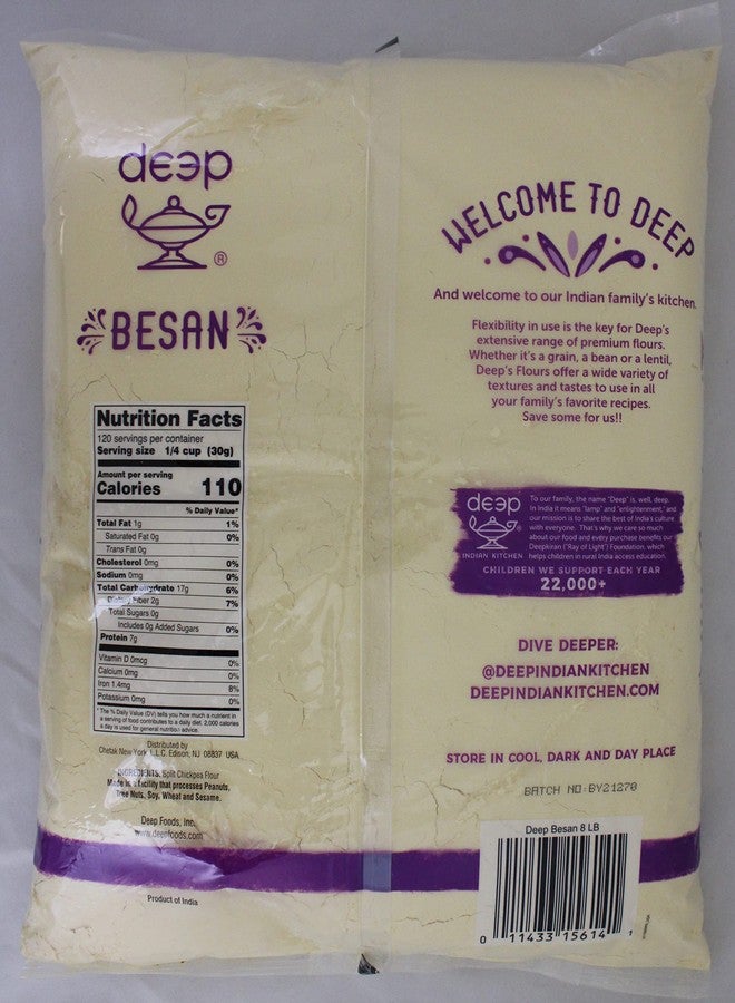 Deep Flour Besan 8lb - Image 2