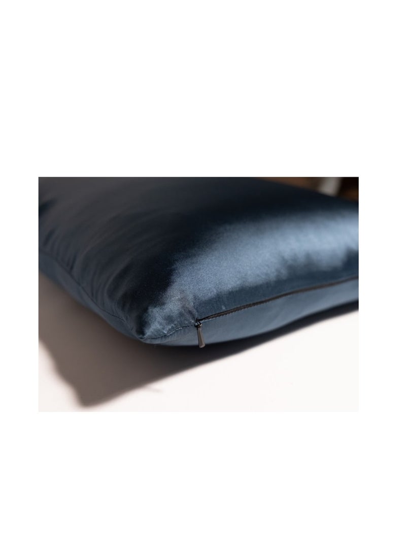 SILK ME Pure Mulberry Silk Pillowcase Blue  - Image 2