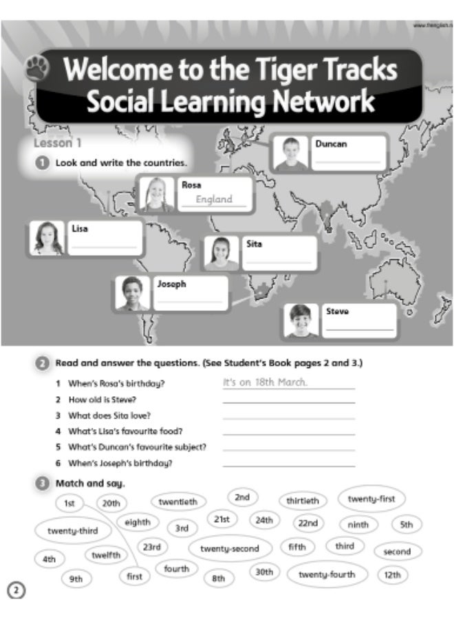 Macmillan Tiger Time -  English Course for Schools -level 5_activity_book - Image 3