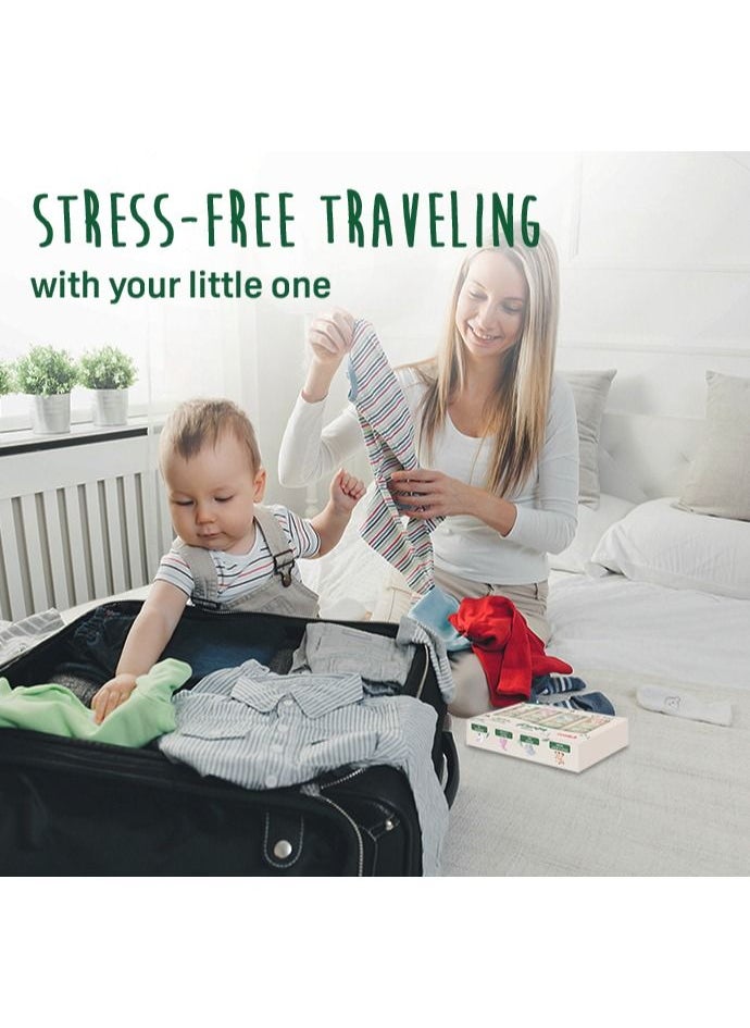 pigeon Pack Of 4 Pigeon Natural Botanical Baby Travel set, 4 x 45 Ml  - Image 4