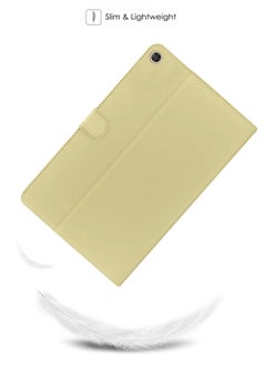 اوميكر حافظة جلدية عالية الجودة مع حامل مغناطيسي لهاتف Huawei MatePad SE 2022 10.4 بوصة ذهبي  - Image 4