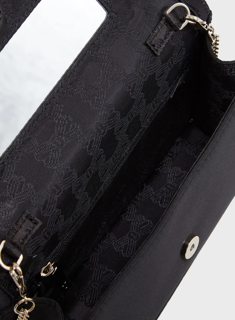 Ted Baker Zaandra Satin Bow Envelope Crossbody