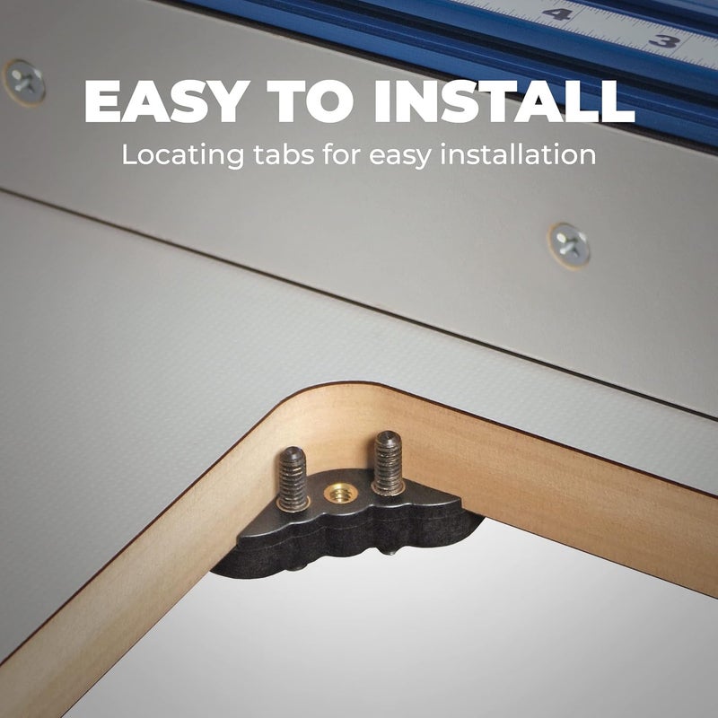 Kreg Precision Router Table Insert Plate Levelers for Woodworking - Image 4