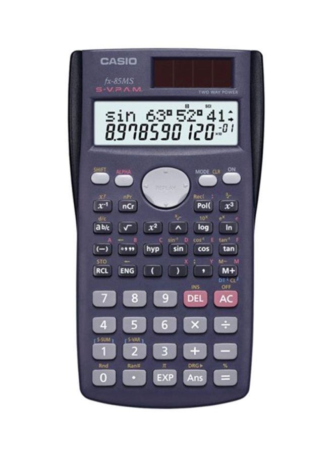 NIBEMINENT 12-Digit FX82MS Scientific Calculator Blue  - Image 1