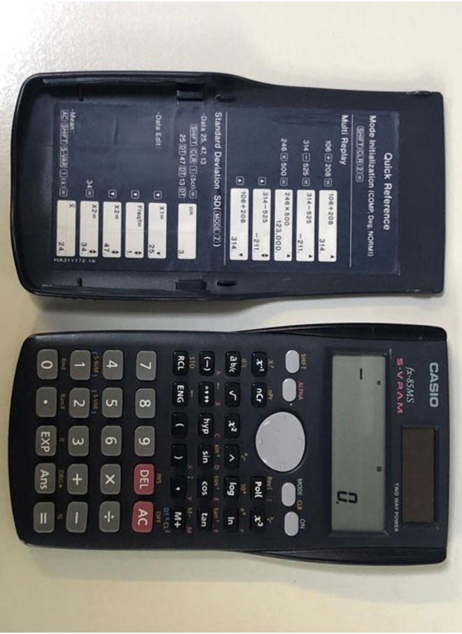 NIBEMINENT 12-Digit FX82MS Scientific Calculator Blue  - Image 3