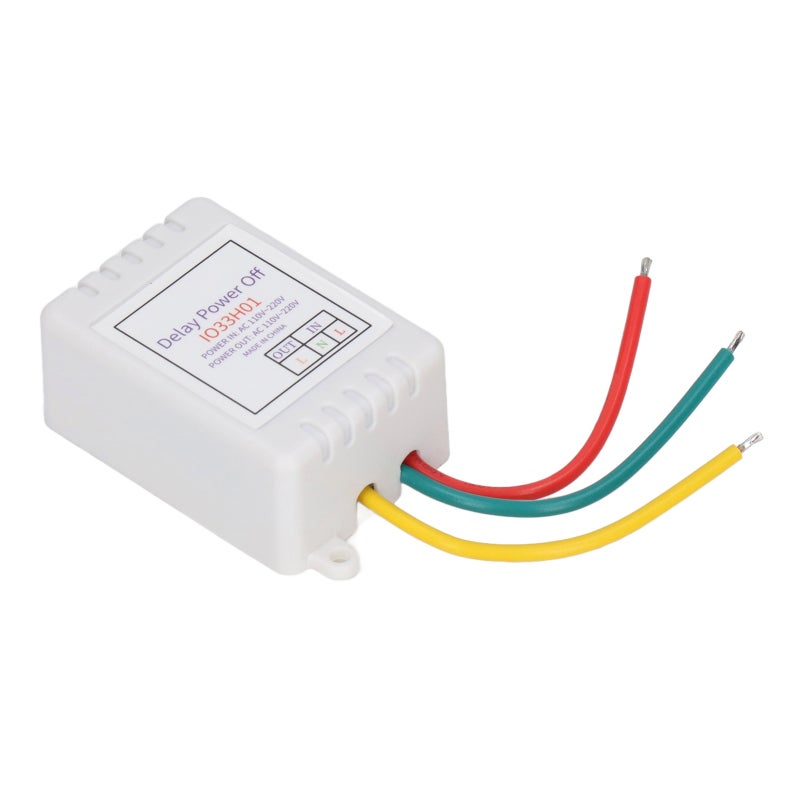 songle Delay Relay Switch 1400W 16 Delay Modes - Smart Energy-Saving Control LED Indicator for Fan Engine Cooler - Image 2