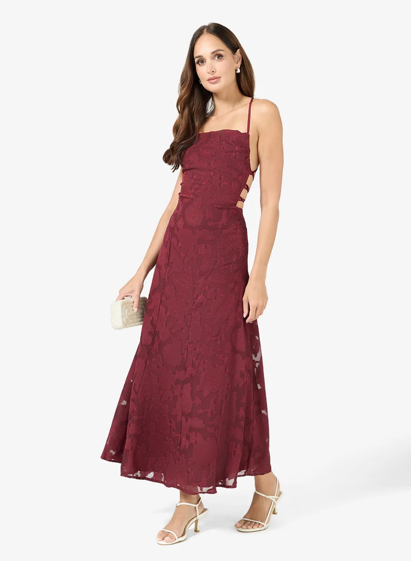 ايلا Strappy Dress With Back Tie Up