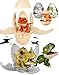 JMHACHY 3 Pack Jumbo Dinosaur Eggs Drop to Hatching Dinosaur Eggs Toys Birthday Gifts for Boys 3 4 5 6 7 8 Christmas Kids Gifts for Grandkids Easter Basket Stuffer - Image 3