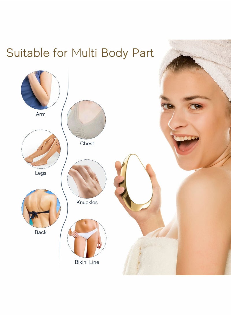 Excefore Upgraded 3rd-Generation Crystal Hair Eraser, Crystal Hair Remover for Women  - Image 5
