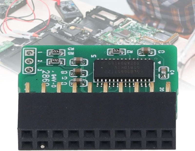 تشطيب ناعم ودقيق وحدة TPM 2.0 الموثوقة TCG 2.0 أمان التشفير يسهل تخزين ونقل طرق استخدام مختلفة مواد معالجة للصلابة قابل للتكديس لتوفير مساحة التخزين تصميم متوازن عام - Image 2