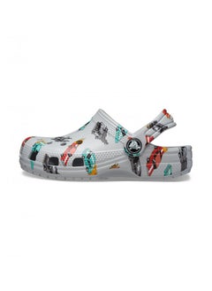 crocs Toddlers Classic Race Cars Graphic Clog  - Image 2