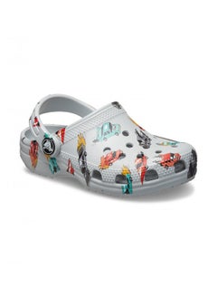 crocs Toddlers Classic Race Cars Graphic Clog  - Image 3