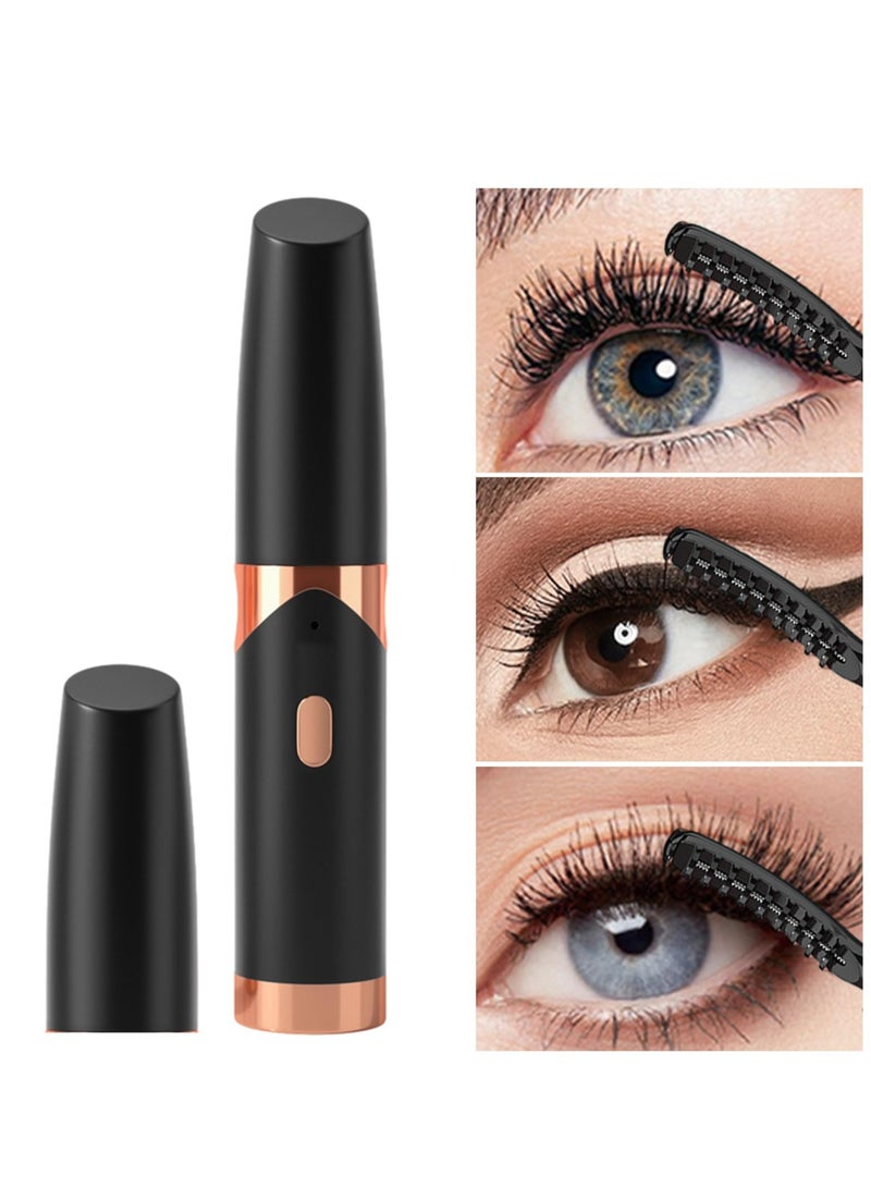KASTWAVE Heated Eyelash Curler, USB Rechargeable Electric Lash Curler, Portable Lashes Curling Wand, 24h Long Lasting Heat Eyelash Curler, Suitable for Girls - Image 2