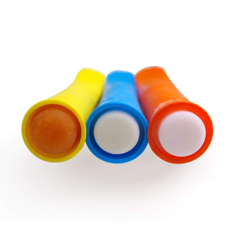 BEING CART Silicone Popsicle Molds ice Pop Mold Food Grade Freezer Tubes Make Healthy Food for Your Kids Set of 6 - Image 2