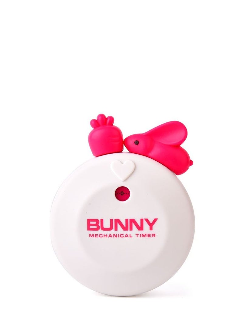 Bunny Creative Mechanical Cartoon Timer White  - Image 1