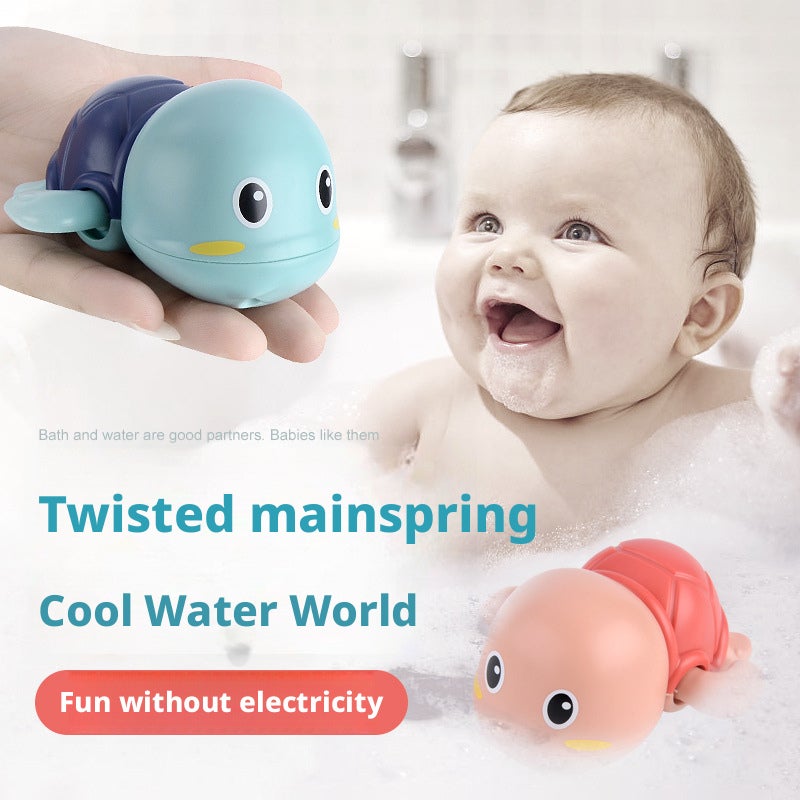 KONIG KIDS Wind-Up Bath Toys - Turtle, Duck, Frog, Whale, Submarine - Image 2