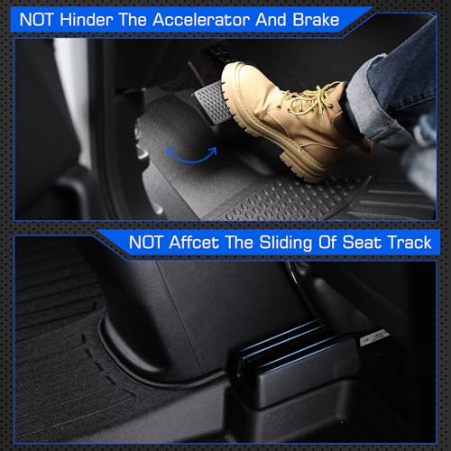 JAOGAUS Floor Mats for 2021-2024 2025 Hyundai Elantra & Elantra N (Not for Hybrid), All Weather TPE Cargo Mat Floor Liners with 1st & 2nd Row Car Mats and Trunk Floor Mat - Image 3