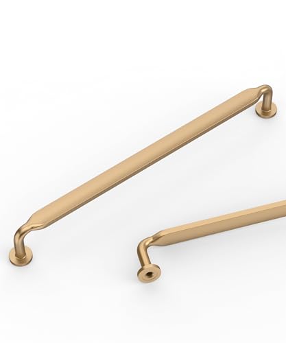 Coinkoly 10 Pack 712192mm Champagne Bronze Cabinet Pulls Kitchen Cabinet Handles Champagne Hardware for Cabinet Cupboard Drawer Dresser Handles - Image 1