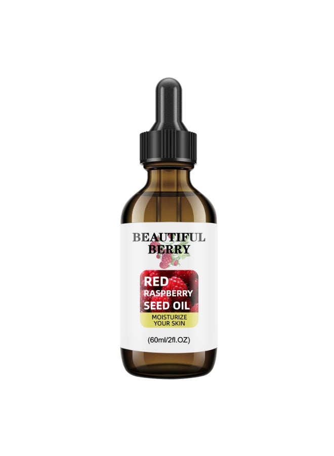jalan 100% Cold-Pressed Raspberry Seed Oil (60ml) – Professional-Grade Anti-Aging Facial Base Oil – Natural Antioxidant for Glowing Skin – Fast Absorption, Non-Greasy - Image 2