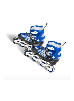 ENDLESS  EL1025 Inline Adjustable Skates Small Size 29 EUR (UK 11.5) - 33 EUR (UK 2) for 3 to 6 Years | Aluminium Chassis and 70 mm PU Wheels | Front Wheel Flash, ABEC 7 Bearings | In-Outdoor  - Image 2