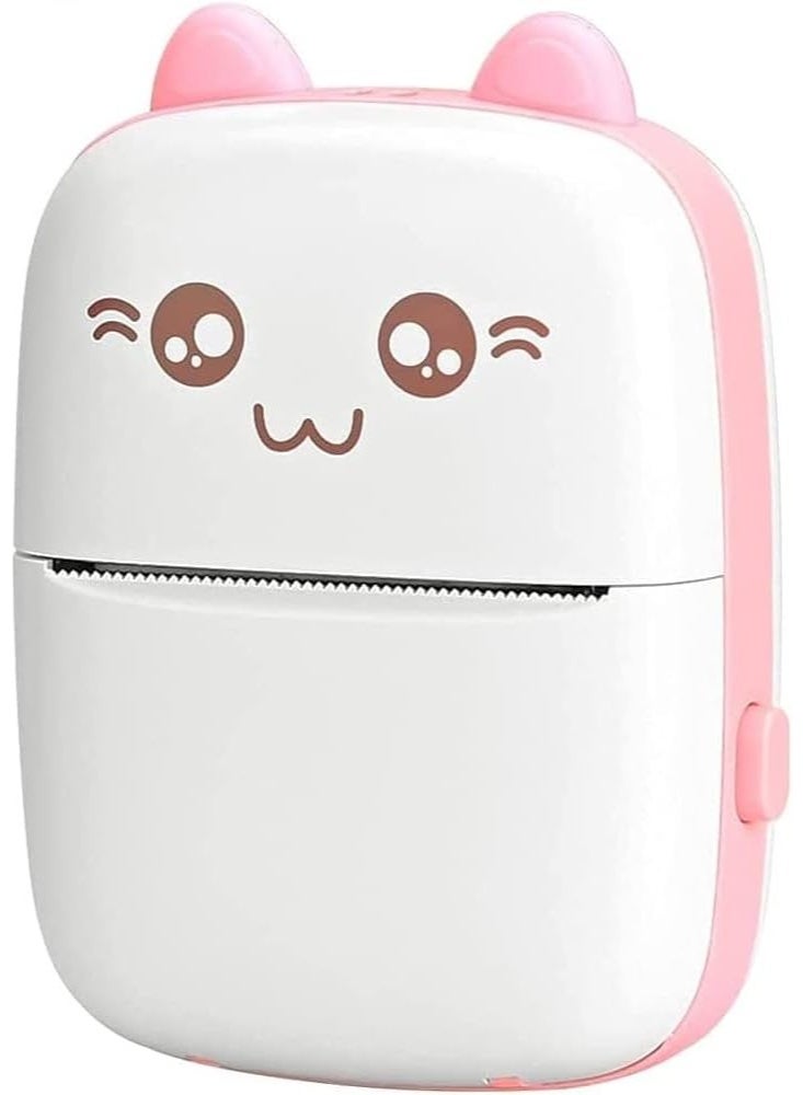 Portable Bluetooth Label Maker – Inkless Thermal Sticker Printer, Wireless Mini Label Machine for Home Organization, Office, Retail, School & DIY Projects (Pink) - Image 1