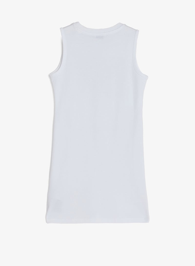 GUESS Youth Graphic Sleeveless Mini Dress - Image 2