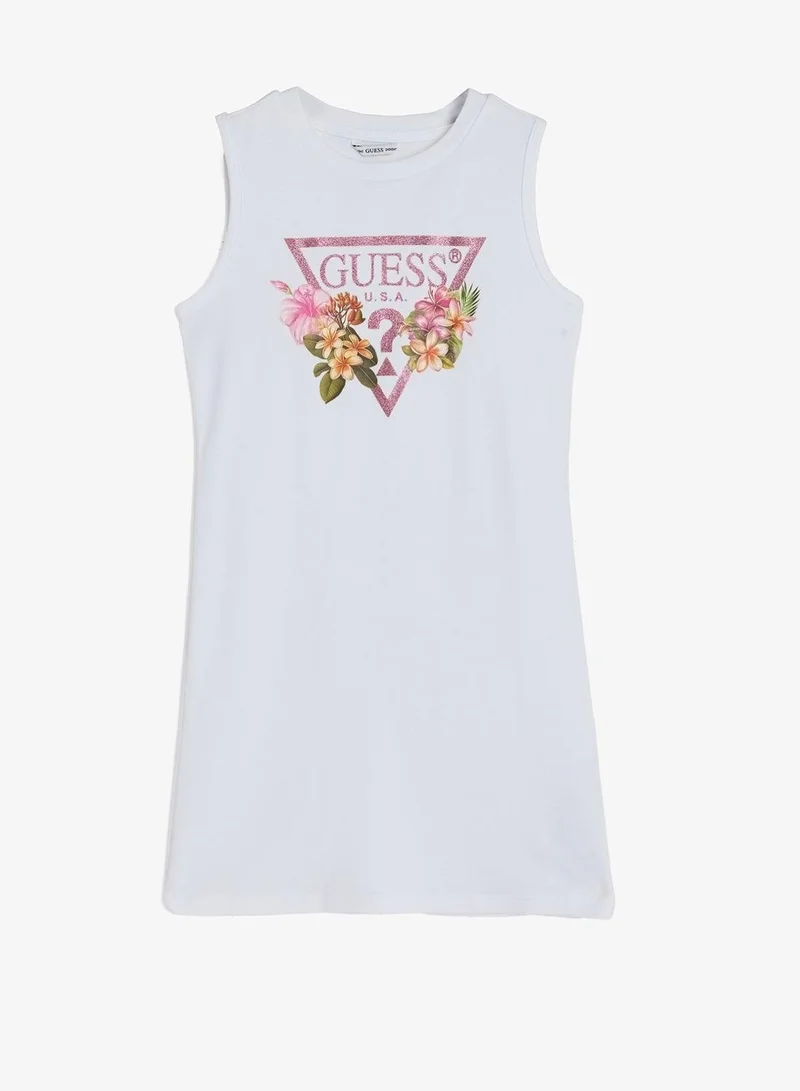 GUESS Youth Graphic Sleeveless Mini Dress